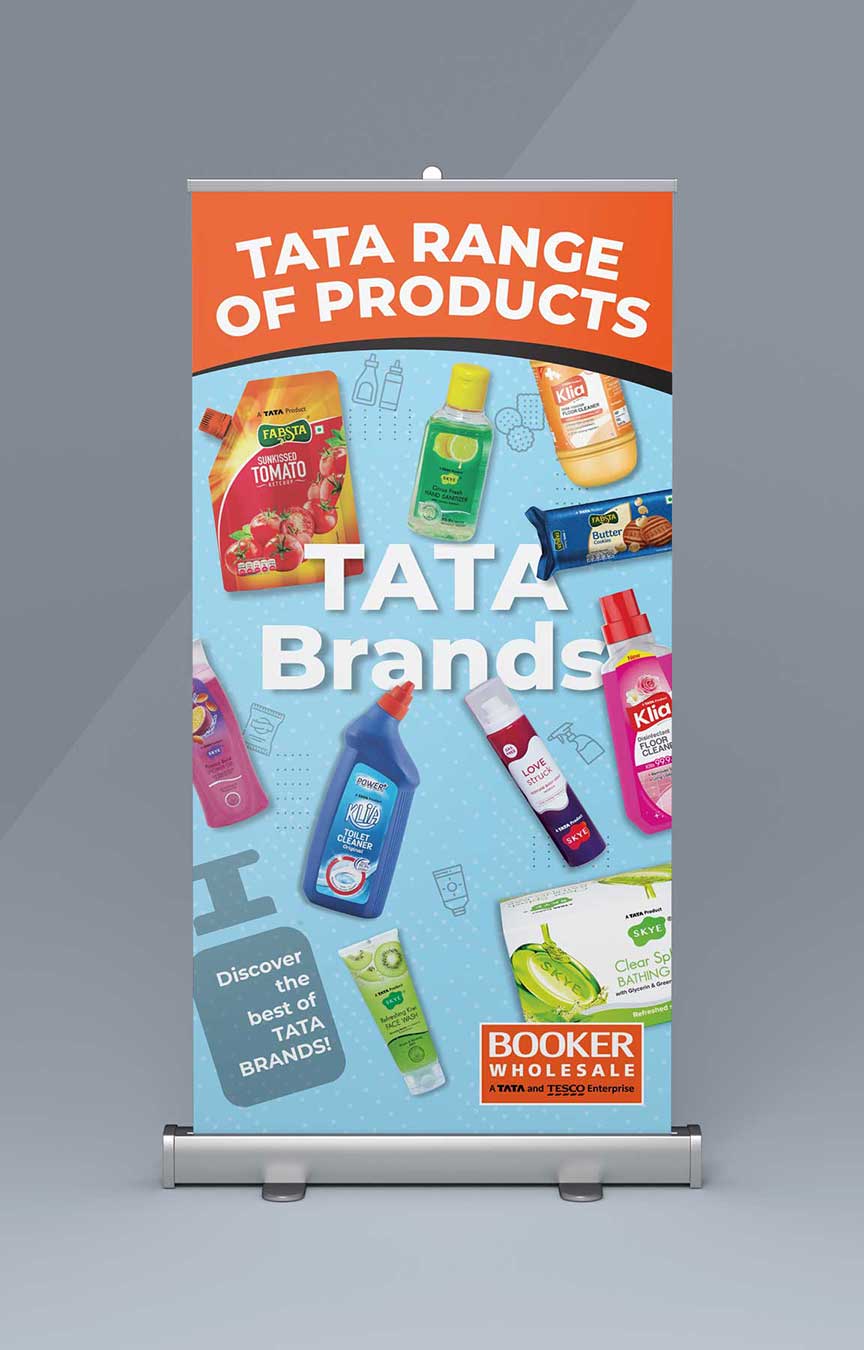 Booker Wholesale branding by StudioD
