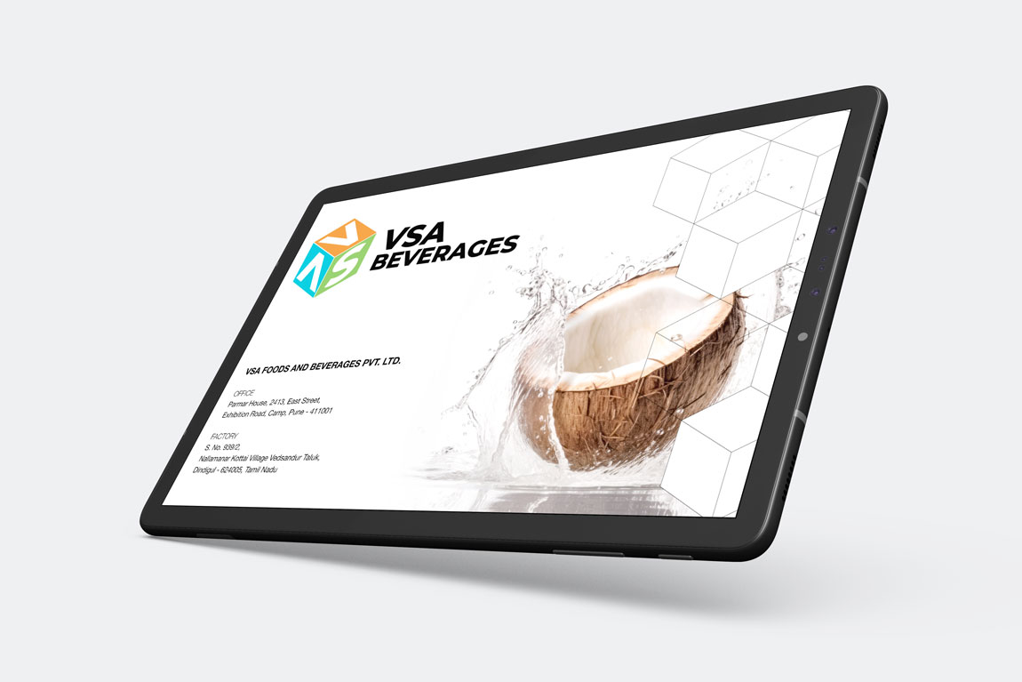 Branding for VSA Foods and Beverages