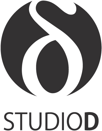 Logo of StudioD during 2010 to 2023