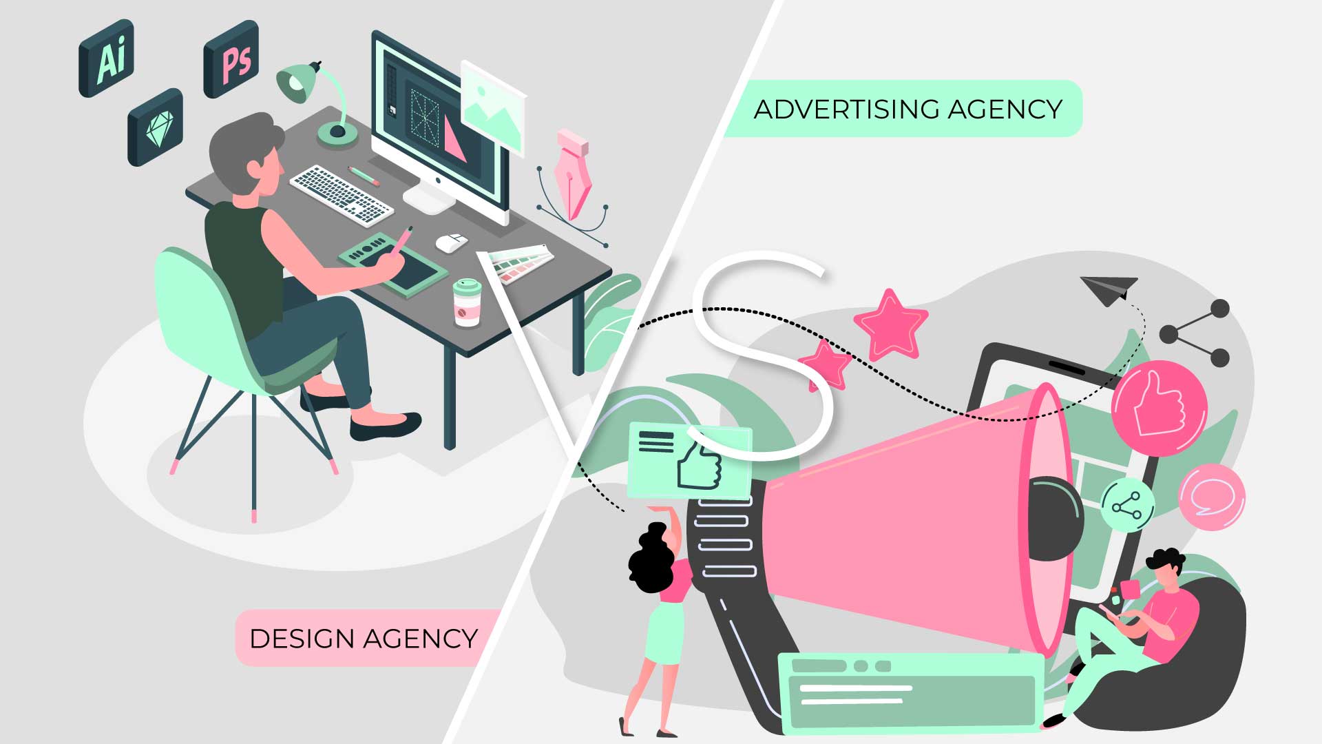 Understanding the Difference: Design Agency vs. Advertising/Marketing Agency