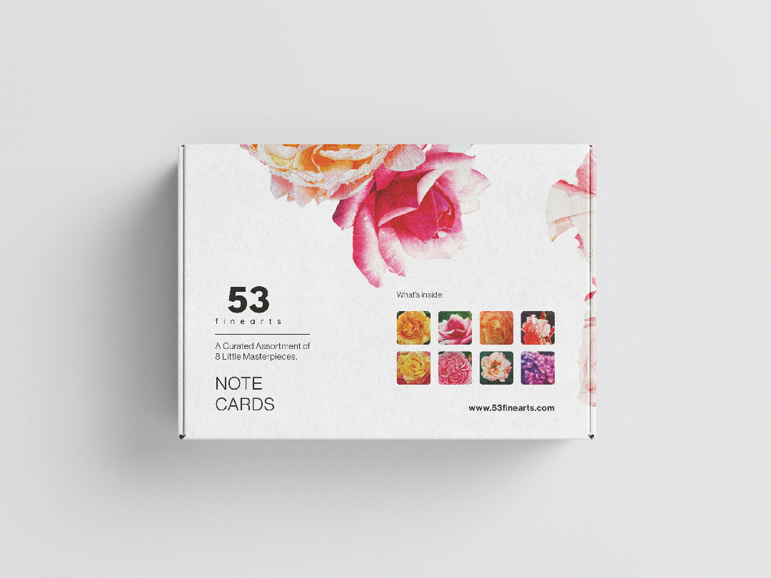 Packaging design for Fine Arts products
