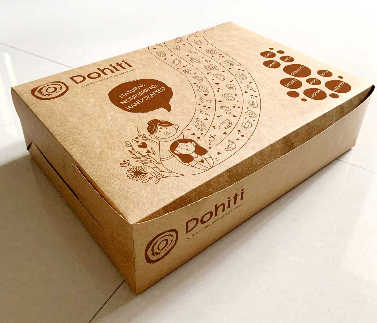 Packaging design for Dohiti Bake House