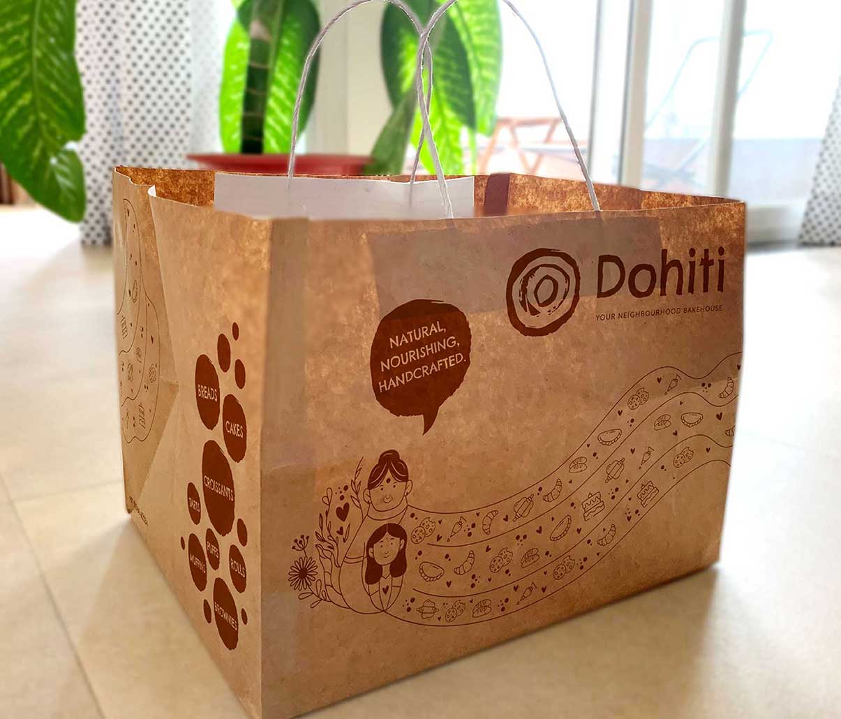 Packaging design for Dohiti Bake House