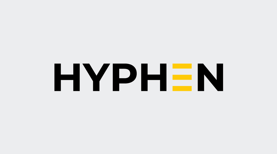 Naming, branding, website design for real estate brand Hyphen Realty