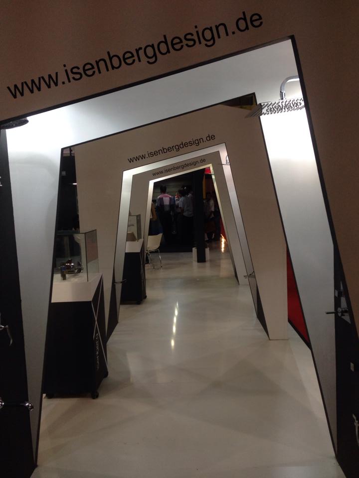 Exhibition booth design for Isenberg