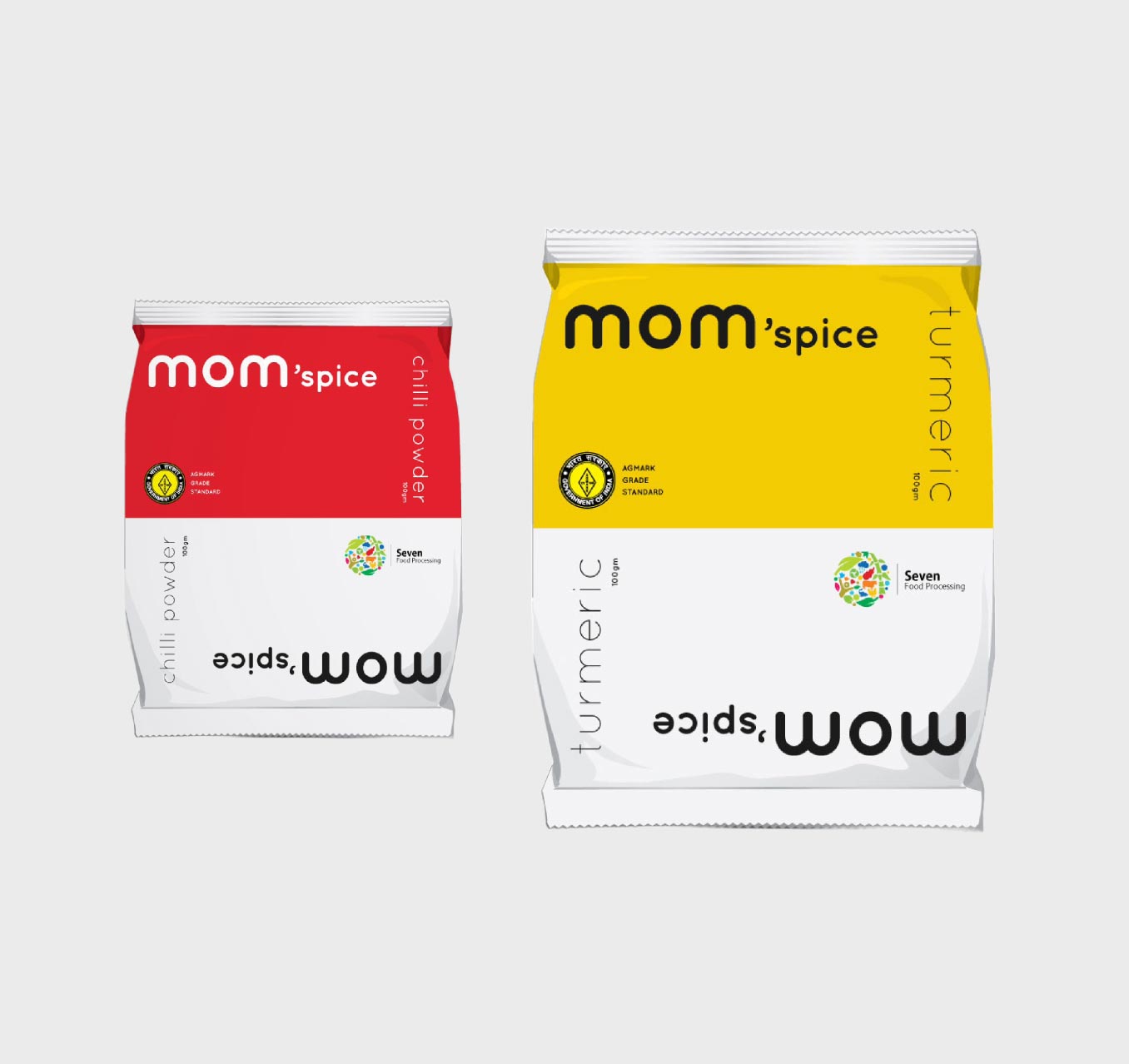 Naming, Branding Packaging for Mom'spice