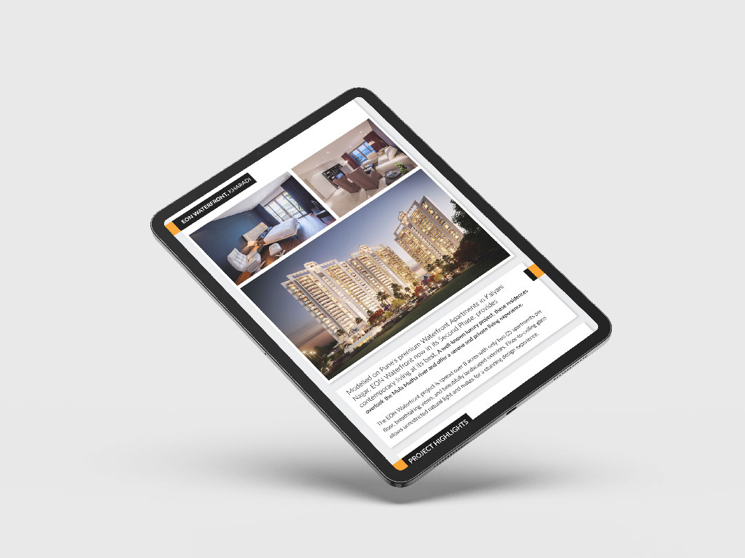 Emailer for Panchshil Eon Waterfront