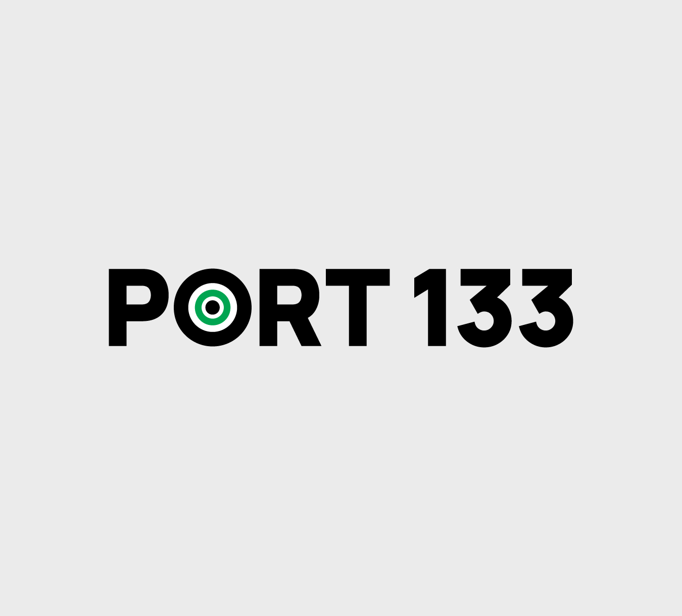Logo Design for PORT 133 IT Park Magarpatta Pune