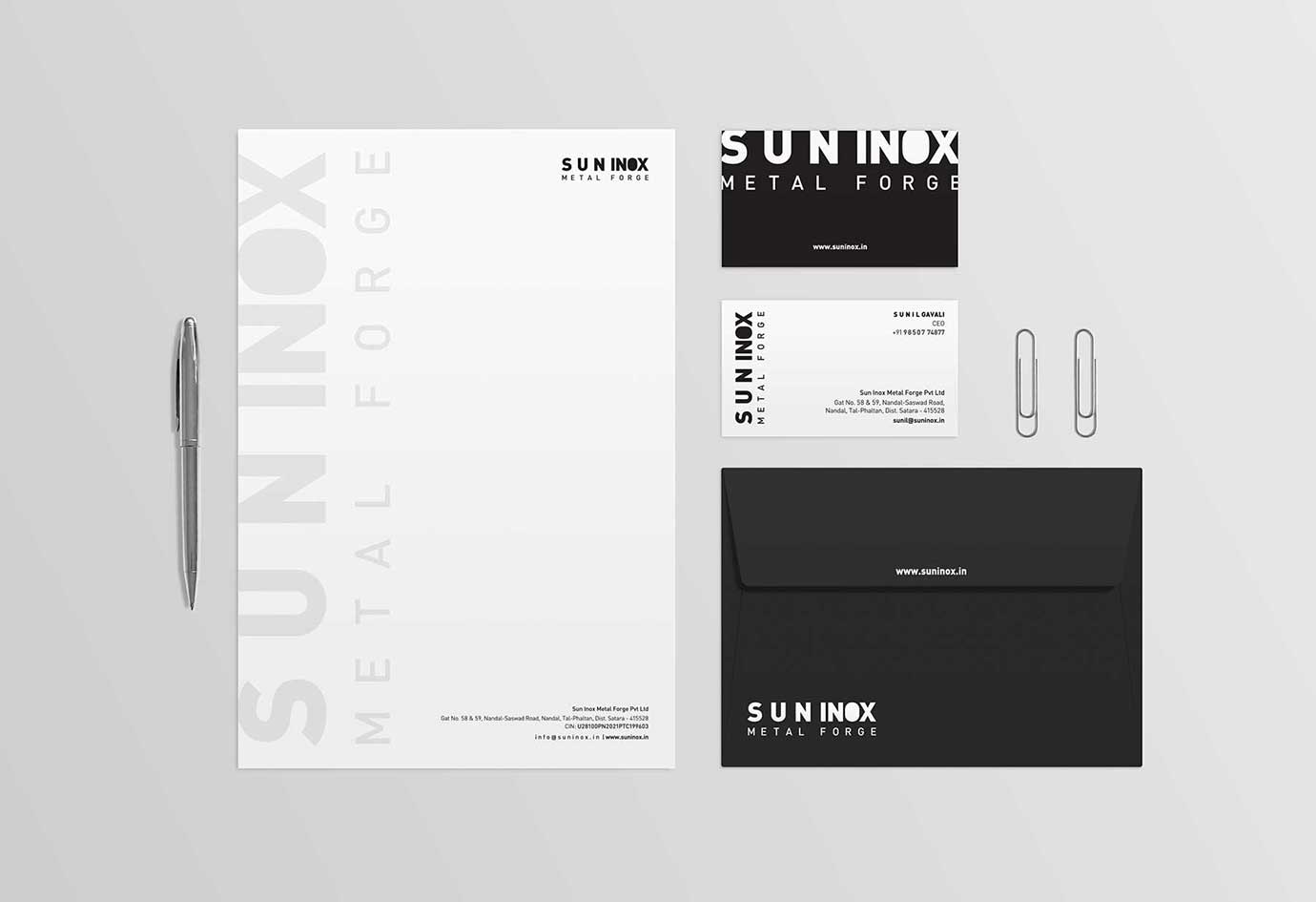 Branding for Sun Inox