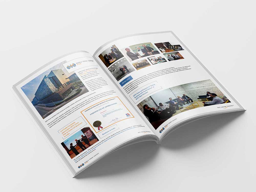 Brochure for World Trade Center
